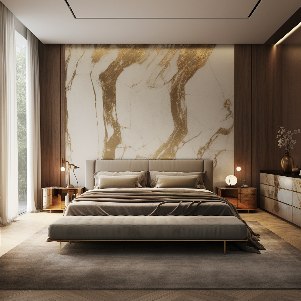 GOLD, MARBLE AND WOOD &#8211; INTERIOR DESIGN